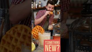 Easy Chicken amp Waffle Cocktail Recipe  Classic Bourbon Cocktails  After Hours shorts [upl. by Neetsyrk]