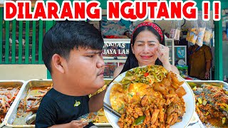 VIRAL PENJUAL WARUNG NASI PALING GALAK SEINDONESIA DI LARANG NGUTANG [upl. by Atiuqan]