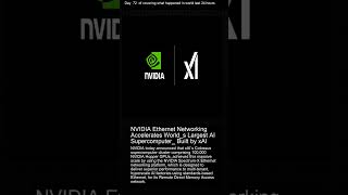 NVIDIA Ethernet Networking Accelerates Worlds Largest AI Supercomputer Built by xAI [upl. by Akienom624]