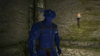 Skyrim MODS  Argonian Blue [upl. by Chil]