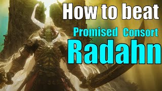 How to beat Promised Consort Radahn  Elden Ring Boss Guide [upl. by Adiaj]