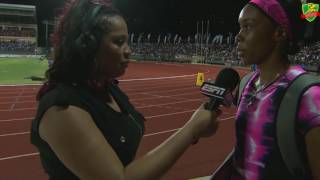 Levern Spencer wins Womens High Jump  2017 Grenada Invitational [upl. by Esemaj]