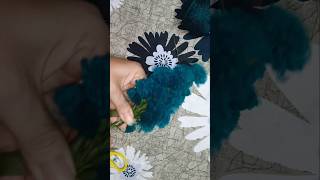 8Very Beautiful Eye Catching Wool Flower Bunch 💐😍❤️😍 [upl. by Yrocaj]