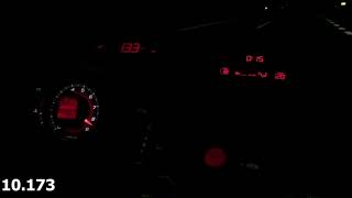 Honda Civic TypeR FN2 0200 acceleration [upl. by Otrevire]