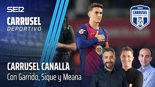 CARRUSEL CANALLA EL BARÇA GOLEA AL SEVILLA EN EL REGRESO DE GAVI ONCE MESES DESPUÉS 201024 [upl. by Melitta]