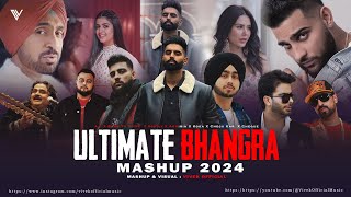 Ultimate Bhangra Mashup 2024  Vivek Official  Aa  Born To Shine  Softly  Koka  Cheque  2024 [upl. by Waite]