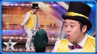 Bikoon has Judges LOLing as they perform with BAG  Auditions  BGT 2024 [upl. by Mellisa955]