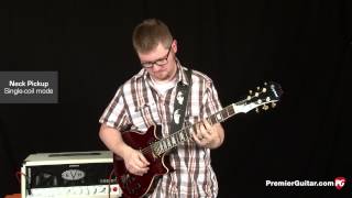 Review Demo  Epiphone Genesis [upl. by Moskow]