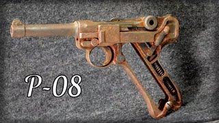 Restoring WW1 Imperial German Luger P08 with test firing restoration ww1 [upl. by Eelyam]