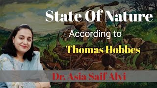 State of Nature according to Thomas Hobbes  Politics and International Relations Basics [upl. by Tamera924]