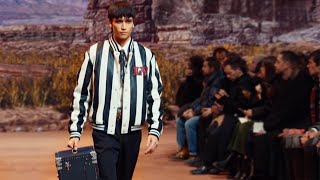 Louis Vuitton Menswear FallWinter 202223 Paris [upl. by Ahsimat620]