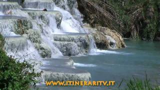 Terme di saturnia le cascatelle del mulino in alta definizione [upl. by Steffin]