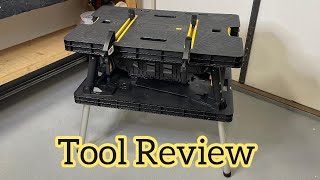 Keter Portable Folding Work Table REVIEW [upl. by Balough433]