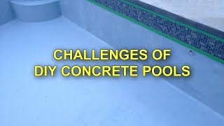 Building A DIY Concrete Pool [upl. by Lacombe]