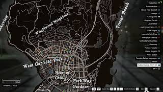 Standalone Chicago Mini Map Fivem [upl. by Sadie]