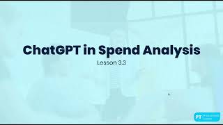 Transform Your Spend Analysis with ChatGPT [upl. by Zucker]