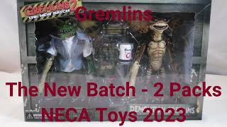 Gremlins  NECA Toys  The New Batch 2Packs 2023 [upl. by Gauldin58]