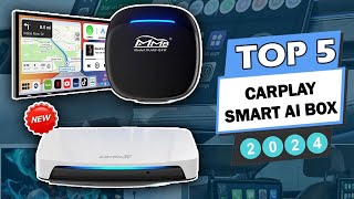 TOP 5 Best CarPlay Smart Ai Box  AliExpress [upl. by Nilla]