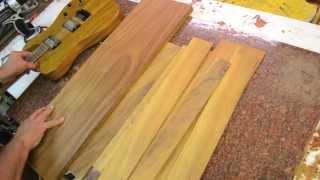 Luthier Wood Review Koa for guitar body top sides great sounding wood tonewood [upl. by Tormoria723]