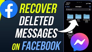 How to Recover Deleted Facebook Messages [upl. by Feigin507]