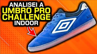 Nova Umbro Box Pro 🤔  Análise chuteira futsal Umbro Pro Challenge Indoor [upl. by Darian]