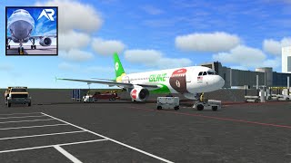 RFS Real Flight Simulator AirAsia Line Livery A320  200 Jakarta  Kuala Lumpur  RFS Pro [upl. by Ano]