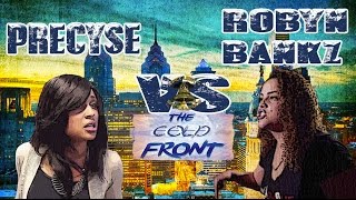 KLBL  Rap Battle  Precyse vs Robyn Bankz [upl. by Kihtrak]