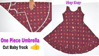 Simple Short Dress Cutting and stitching Step By Step [upl. by Naujal240]