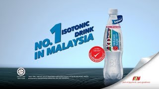 100PLUS Reduced Sugar  Lowest Sugar Carbonated Isotonic Drink [upl. by Shirah]