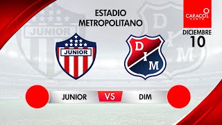 EN VIVO  Junior vs Medellín  Final de la liga Colombiana por el fenómeno del fútbol [upl. by Jamel517]