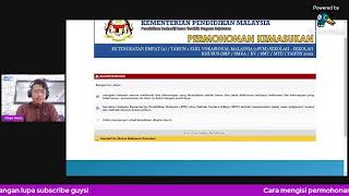 Tutorial Permohonan PKSK Tingkatan 4 [upl. by Ivz675]