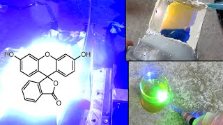 Building a GIANT Laser Pumped Chemical Flashlight  July 9 [upl. by Esej]