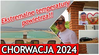 CHORWACJA Ruszamy Laguna Beach Poreč FKK Pogoda Makarska VLOG 2024  Dzikie Plaże [upl. by Desi771]