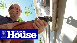 How to Replace a Rotted Windowsill  This Old House [upl. by Thorndike]