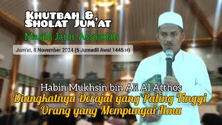 ALLAH MENGANGKAT DERAJAT ORANG YANG BERILMU  HABIB MUHSIN BIN ALI AL ATTHOS  DKM ASSAADAH DEPOK [upl. by Malinin]