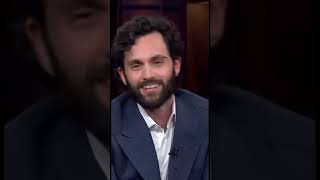 Penn Badgley Smiles For The Camera 😃 shorts podcast edit netflix series foryou explore [upl. by Sonaj]