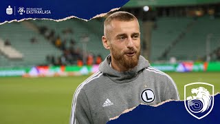 MIEDŹ TV Rafał Augustyniak po spotkaniu Legia  Miedź [upl. by Madelena529]