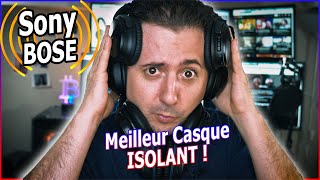 Les meilleurs casques audio à réduction de bruit  Bose Qc35 Vs Sony Xm3 [upl. by Aseeram453]