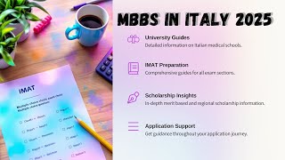 Complete Guide to MBBS in Italy 2025  Admission Scholarships amp IMAT Prep [upl. by Thorne]