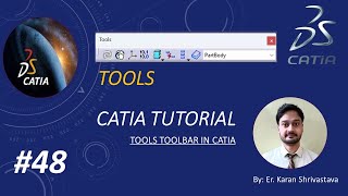 How to use Tools Toolbar in CATIA [upl. by Wrench]