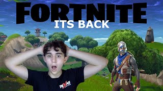 OG FORTNITE IS BACK [upl. by Nabila]