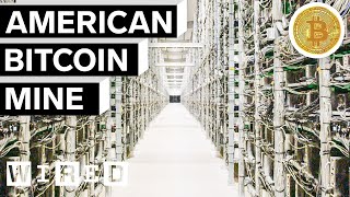 Inside the Largest Bitcoin Mine in The US  WIRED [upl. by Hnib]