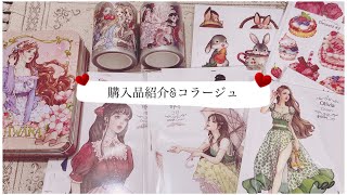 【購入品ampコラージュ】Pinkoi購入品｜hwaraさんステッカー｜コラージュ [upl. by Jania944]