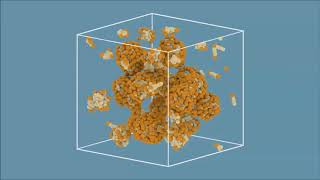 Dissipative Particle Dynamics  micelle formation [upl. by Siger]