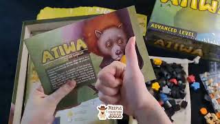 unboxing ATIWA🦇 Uwe Rosenberg [upl. by Ileane671]