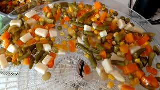 How to Dehydrate Your Canned Mixed Vegetables [upl. by Leoni]