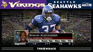 Boy This Game REALLY Escalated Quickly Vikings vs Seahawks 2002 Week 4 [upl. by Stallworth432]