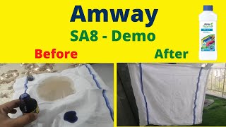 Amway Home SA8 Liquid Concentrated Laundry Detergent Full Demo  How To Use Amway SA8  New 2022 [upl. by Primrosa824]