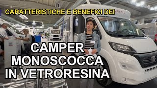 AIESISTEM  Scopri Caratteristiche e vantaggi dei Camper Monoscocca in Vetroresina [upl. by Ridinger]