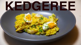 Smoked haddock Kedgeree  A British Classic breakfast [upl. by Ykcul]